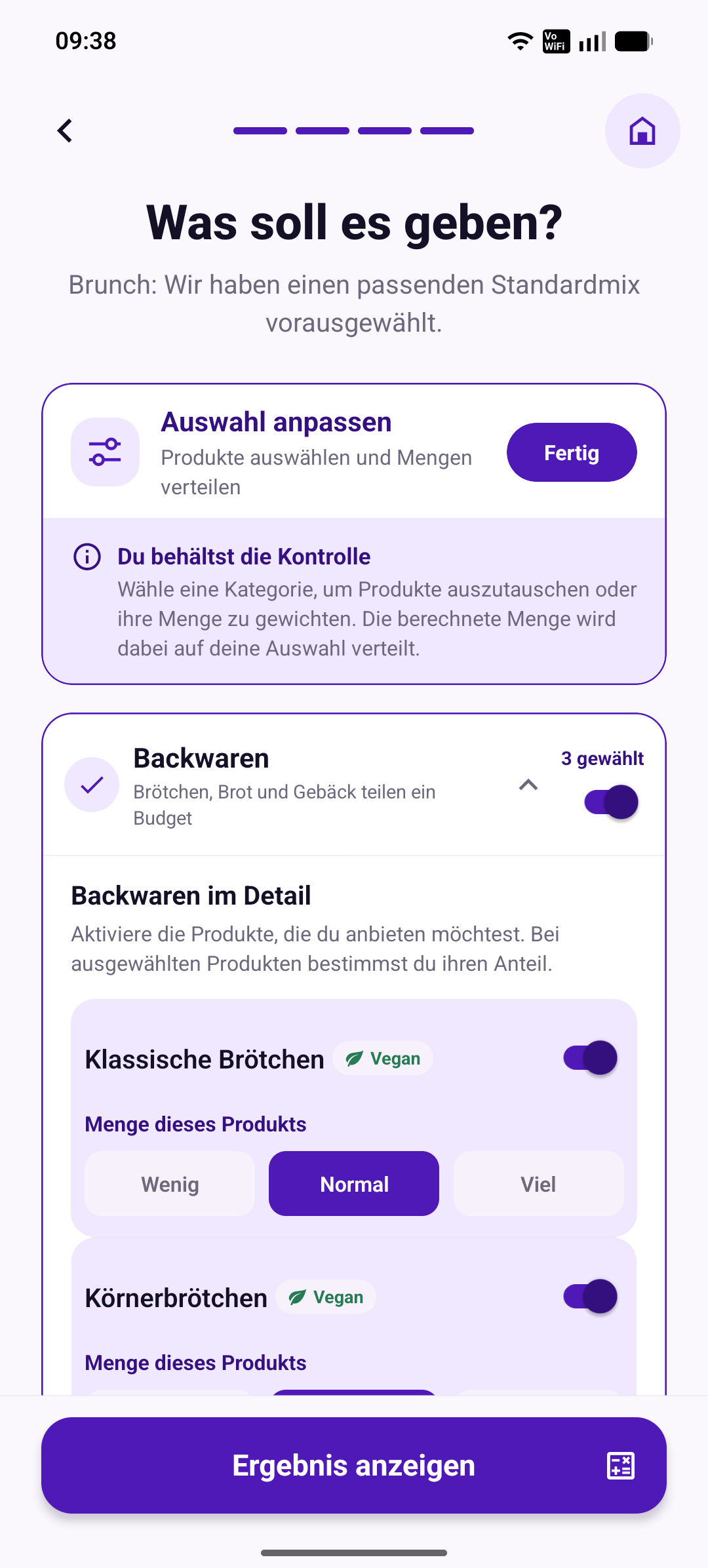 PlanParty Ein passender Standardmix als Ausgangspunkt